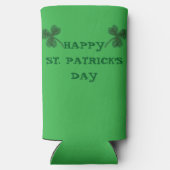 Glacière personnalisé de la Saint Patrick Green (Verso)