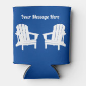 Glacière pour bière Beach Chair - Koozie rétro de  (Devant)