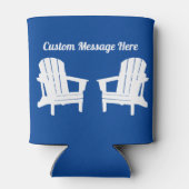 Glacière pour bière Beach Chair - Koozie rétro de  (Dos)