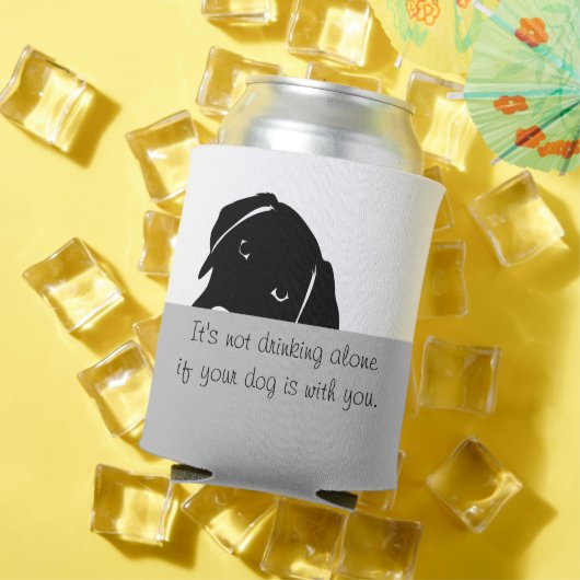 Glacière pour boisson seule Chien Sournois (Été in situ)