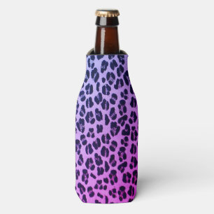 Glacière pourpre frais de bouteille d'empreinte d