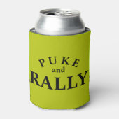 Glacière Puke and Rally – Typographie drôle et aud (Can devant)