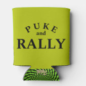 Glacière Puke and Rally – Typographie drôle et aud (Dos)