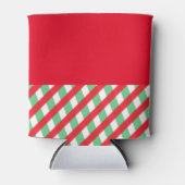 Glacière rouge et vert de Noël (Devant)