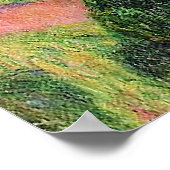 Glackens - Tuin in Hartford, beeldende kunst, Poster (Hoek)