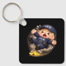 Glad Als Nat Sleutelhanger