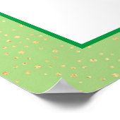 Glad As Shamrocks Irish Blessing Poster (Hoek)