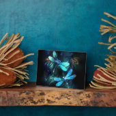 Glad Lake Libellen Fotoplaat (Zijkant)