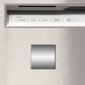 Glad Metal Look Bord Magnet Magneet (Insitu (Vaatwasser))