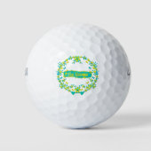 Glad midsommar golfballen (Voorkant)
