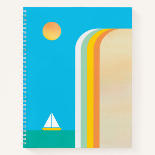 Glad Sailing Spiraalschrift Notitieboek