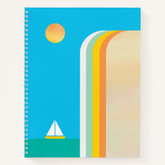 Glad Sailing Spiraalschrift Notitieboek