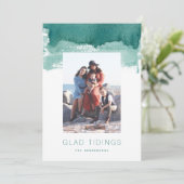 Glad Tidings Noël Carte photo de vacances (Debout devant)