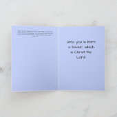 Glad Tidings of Great Joy Carte de Noël (Intérieur)