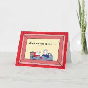 Glad We Met (online) - Valentijn Feestdagen Kaart