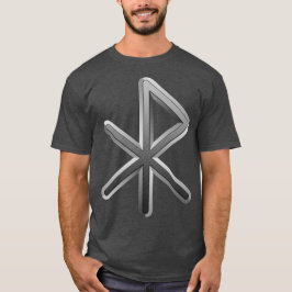 Gladde 3D Liefde Rune T-shirt