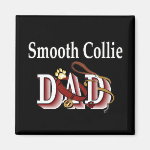 gladde collie dad Magnet Magneet