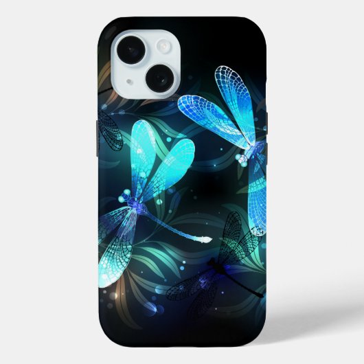 Gladde glazen libellen meer Case-Mate iPhone case (Achterkant)