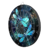 Gladde glazen libellen meer dartbord (Voorkant Rechts)