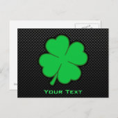 Gladde Klaver Briefkaart (Voorkant / Achterkant)