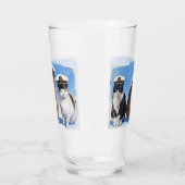Gladde poten zeilen glas (Links)
