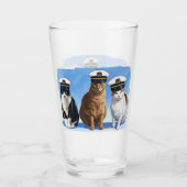 Gladde poten zeilen glas (Voorkant)