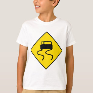 Gladde Verkeersteken T-shirt