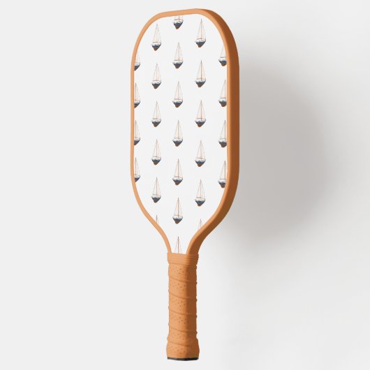 Gladde zeilboot Preppy Pickleball Paddle (Links)