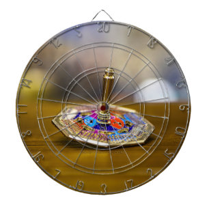 GladdeJoe Hanukkah-dreidelcadeau achthoekige basis Dartbord
