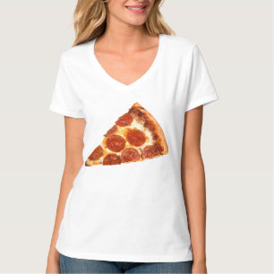 GladdeJoe's klassieke pepperoni pizzapunt gesmolte T-shirt