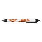 GladdeJoe's klassieke pepperoni pizzapunt gesmolte Zwarte Inkt Pen (Bodem)