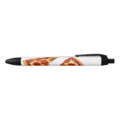 GladdeJoe's klassieke pepperoni pizzapunt gesmolte Zwarte Inkt Pen (Bovenkant)