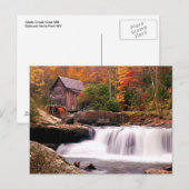 Glade Creek Grist Mill Briefkaart (Voorkant / Achterkant)