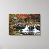 Glade Creek Grist Mill Canvas Afdruk (Voorkant)