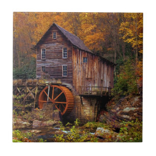 Glade Creek Grist Mill Tegeltje