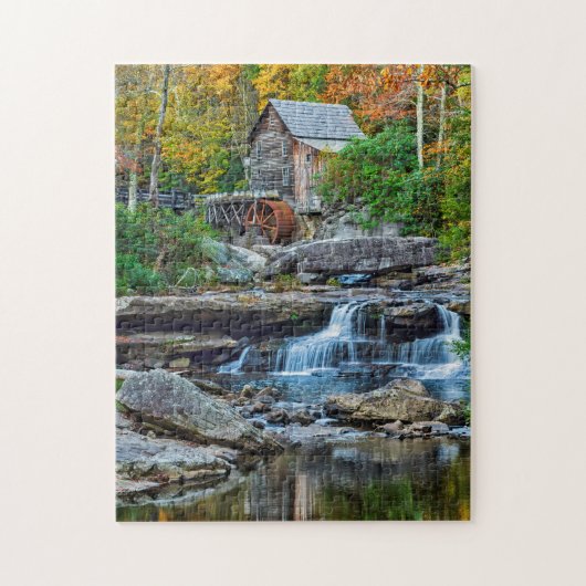 Glade Grist Mill West Virginia Legpuzzel (Verticaal)