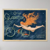 Gladiator Bicycle Poster (Voorkant)