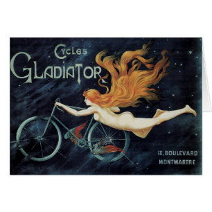 Gladiator Cycles,  Victoriaans Art Nouveau