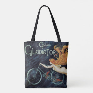 Gladiator Cycles, Victoriaans Art Nouveau Draagtas