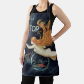 Gladiator Cycles, Vintage Victoriaanse Art Nouveau Schort (Insitu)