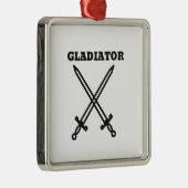 Gladiator Metalen Ornament (Rechts)