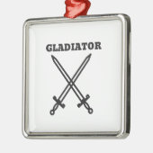 Gladiator Metalen Ornament (Links)
