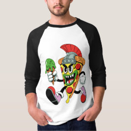 Gladiator Pizza Slice Italian Brainrot Mannen’s T-shirt