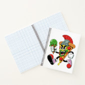 Gladiator Pizza Slice Italian Brainrot Notitieboek (Binnen)