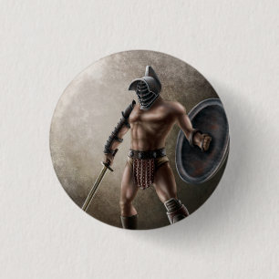 Gladiator Ronde Button 3,2 Cm