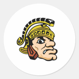 Gladiator Ronde Sticker