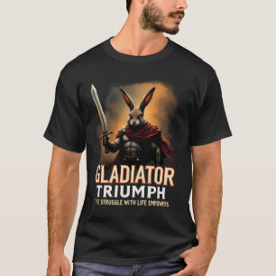 Gladiator Triumph De strijd met het leven machtigt T-shirt