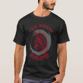 Gladiator, wasmachine en buikspieren 14 t-shirt (Voorkant)