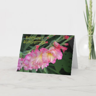 Gladiola Sympathie 2 Kaart