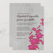  Gladiolas Wedding Invitations Kaart (Voorkant / Achterkant)